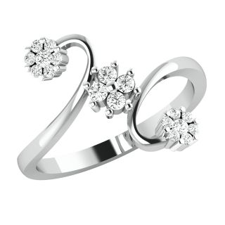 Suki Round Diamond Engagement Ring